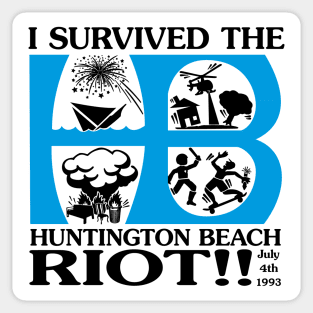 HB Riot 1993 Sticker